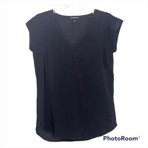 Express size SP black loose fit top